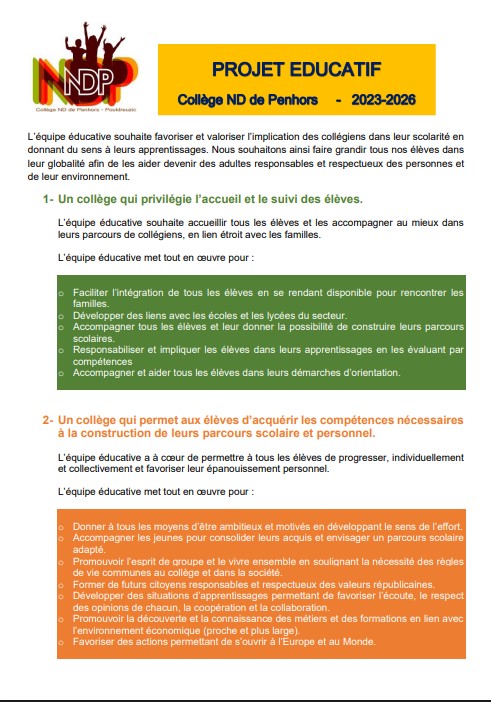 projet educatif1